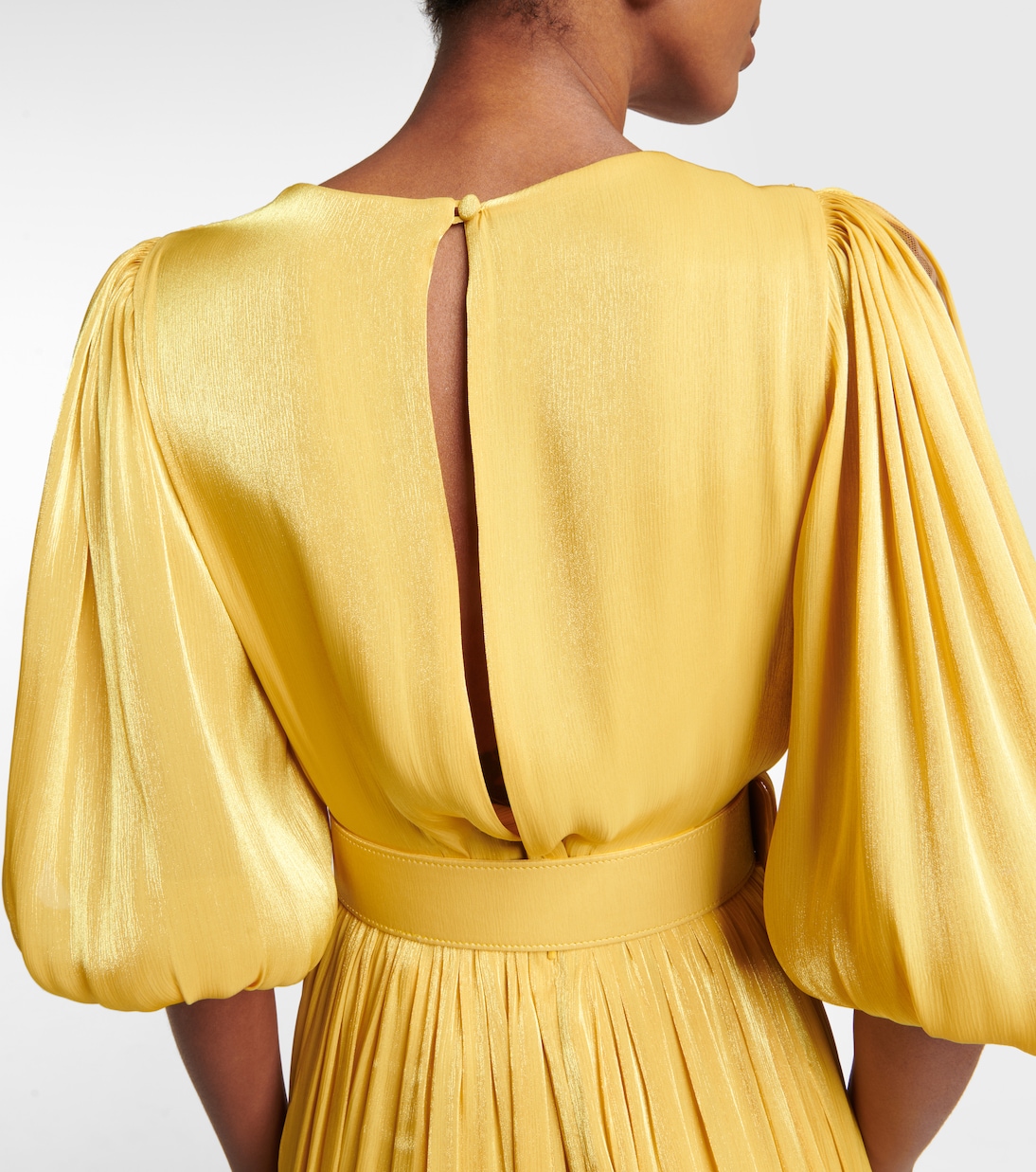 Brennie georgette gown | Costarellos