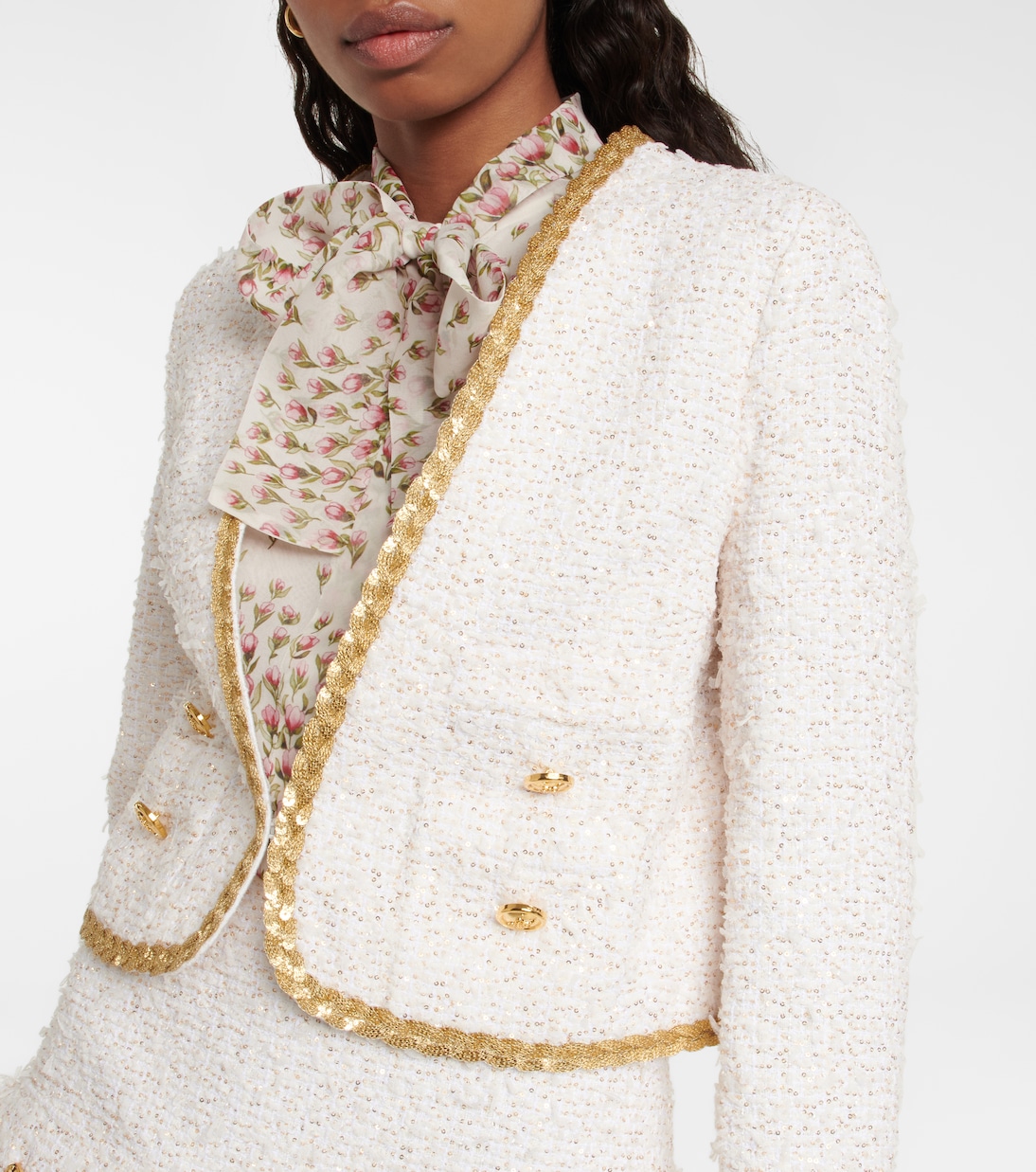Veste raccourcie à ornements | Giambattista Valli