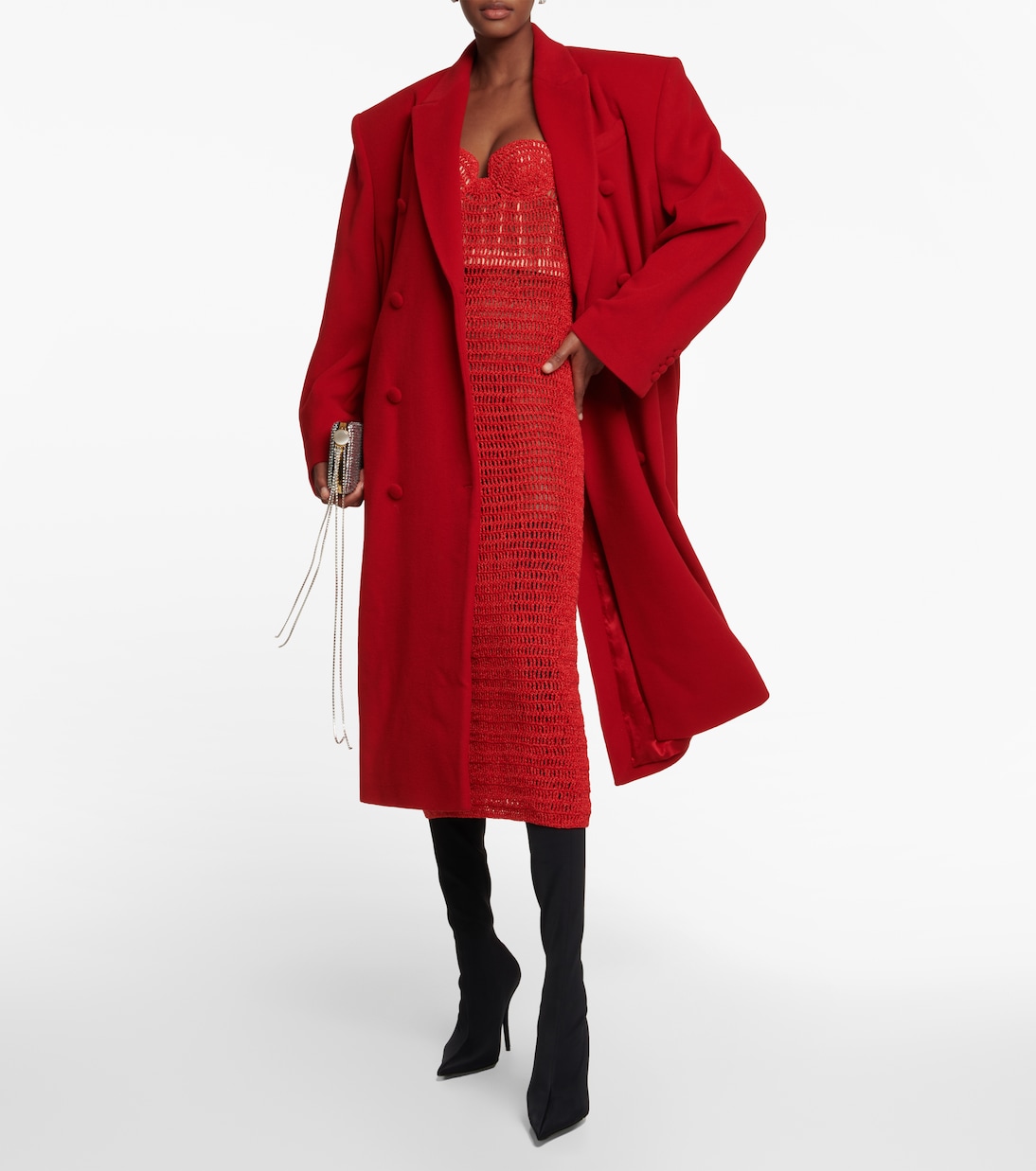 Double-breasted wool coat | Magda Butrym