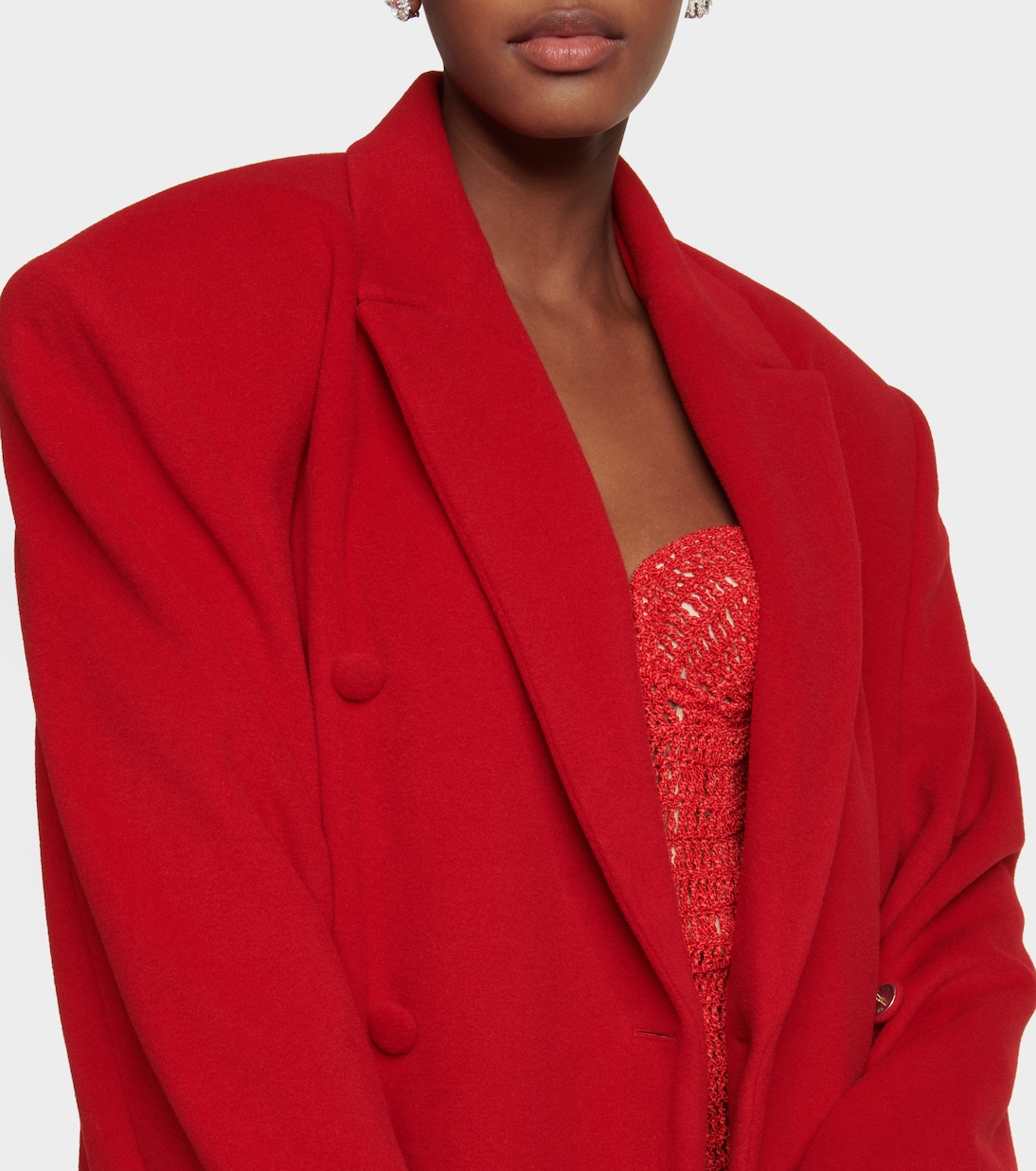 Double-breasted wool coat | Magda Butrym