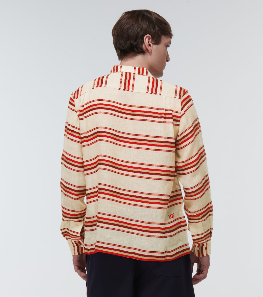 Striped cotton shirt | Bode