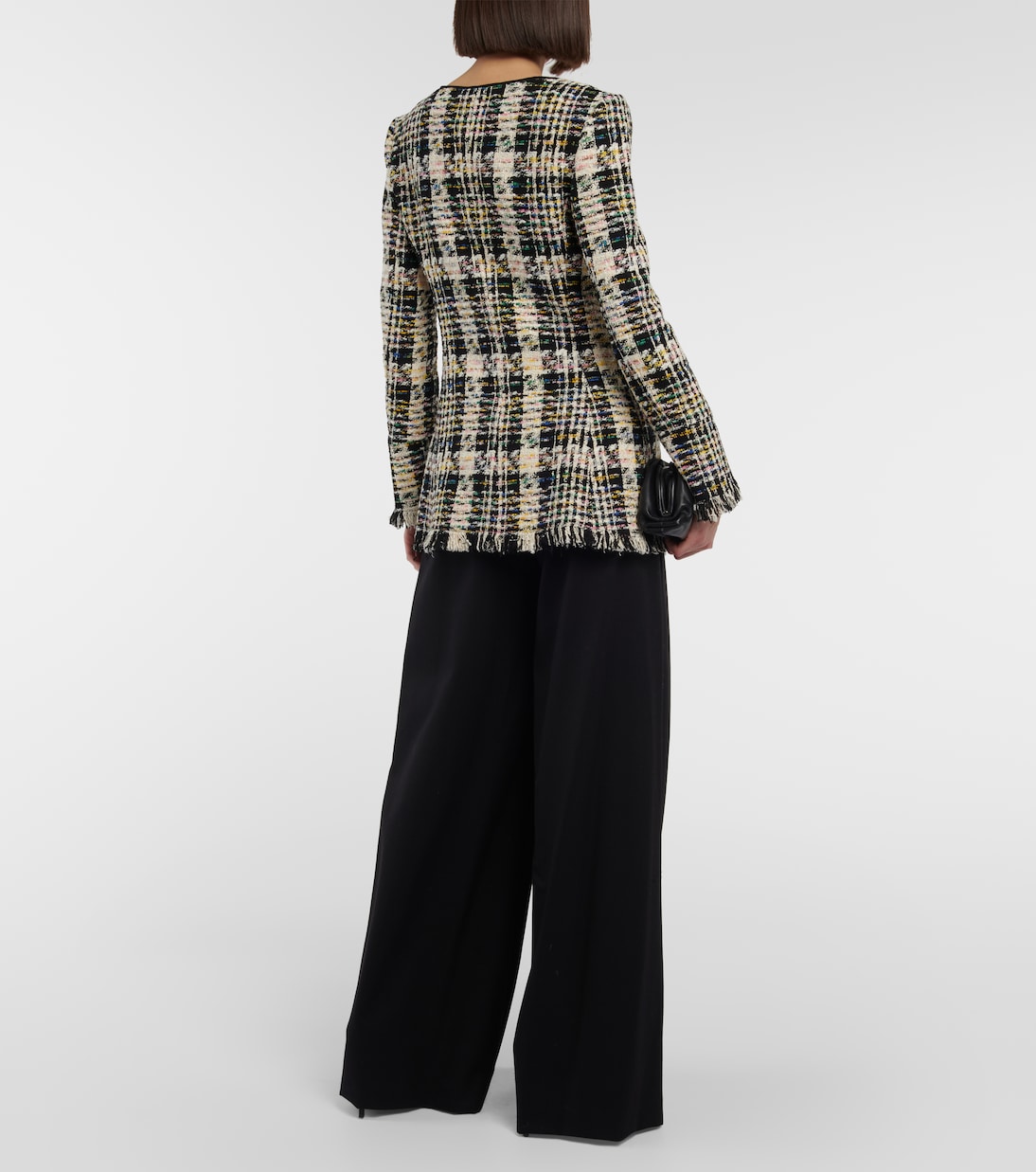 Giacca in maglia di misto cotone | Oscar de la Renta