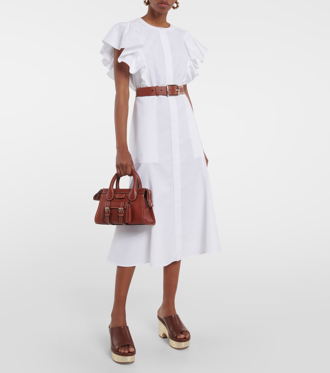 Mules con plateau Oli in pelle | Chloé