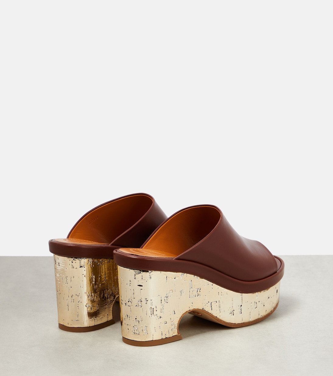 Mules con plateau Oli in pelle | Chloé