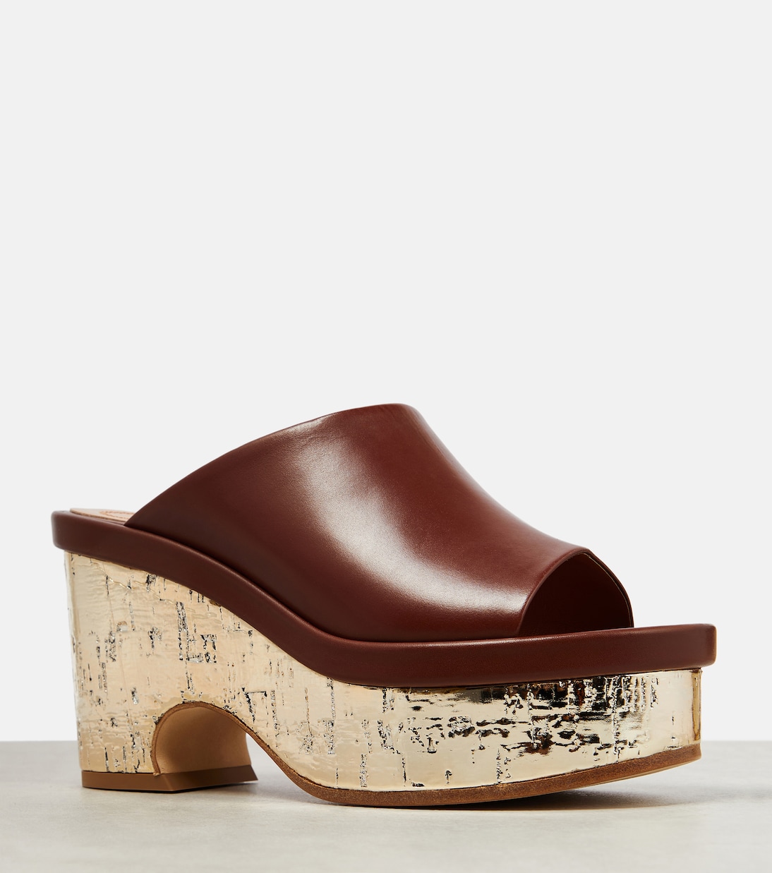 Mules con plateau Oli in pelle | Chloé