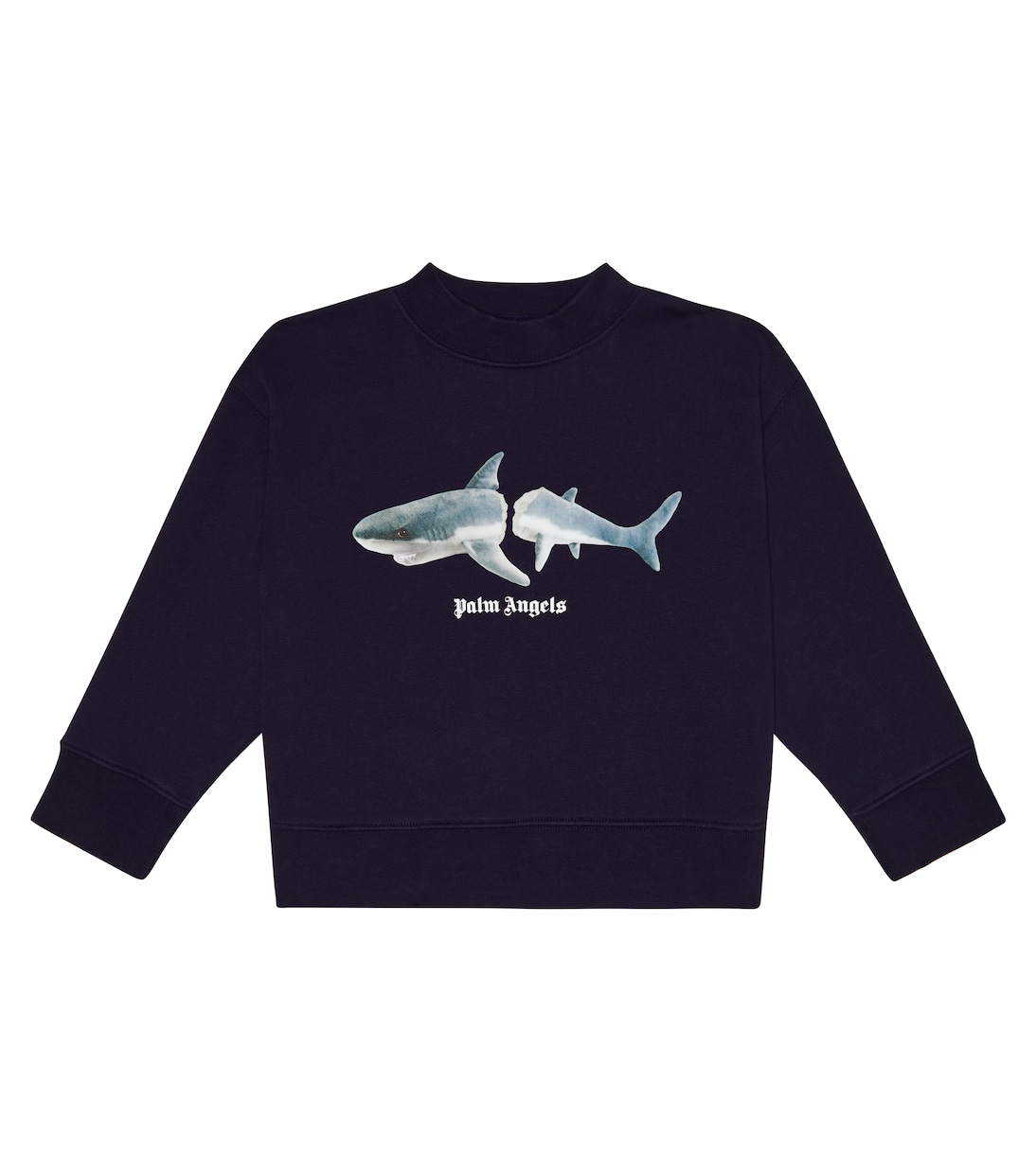 Printed cotton sweatshirt | Palm Angels Kids