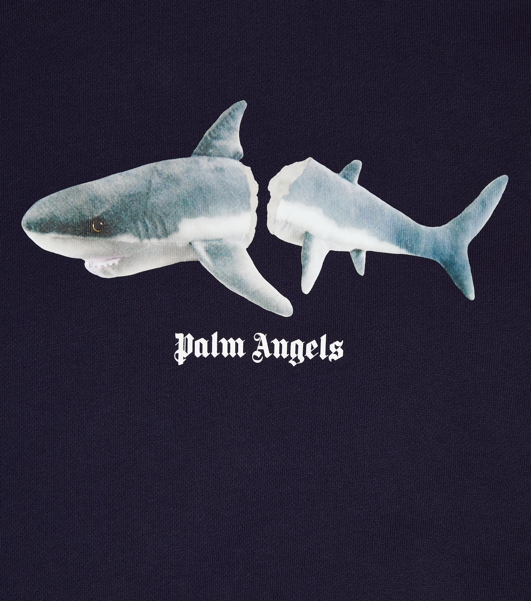 Printed cotton sweatshirt | Palm Angels Kids