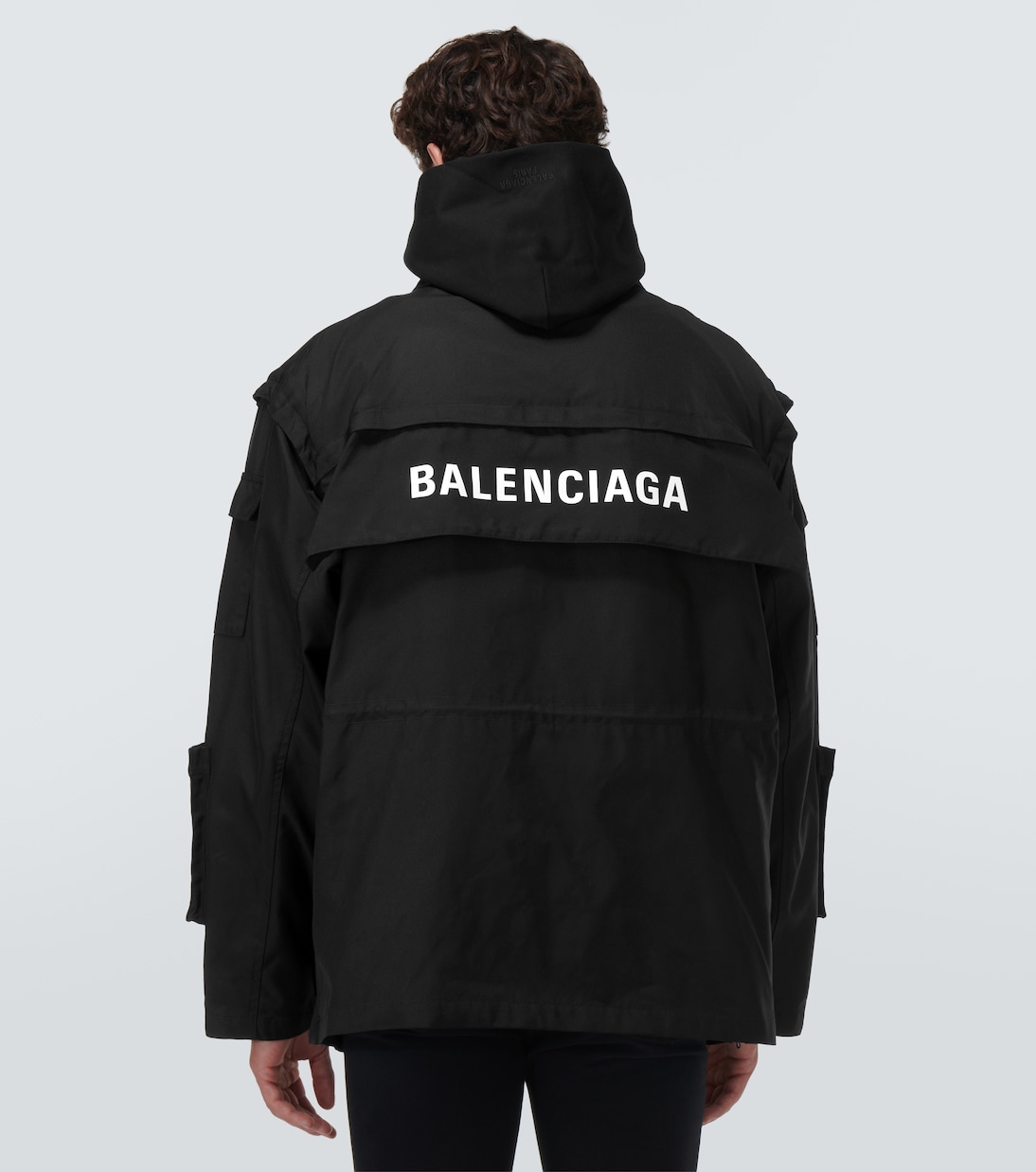 Parka All In in Schwarz Balenciaga Mytheresa