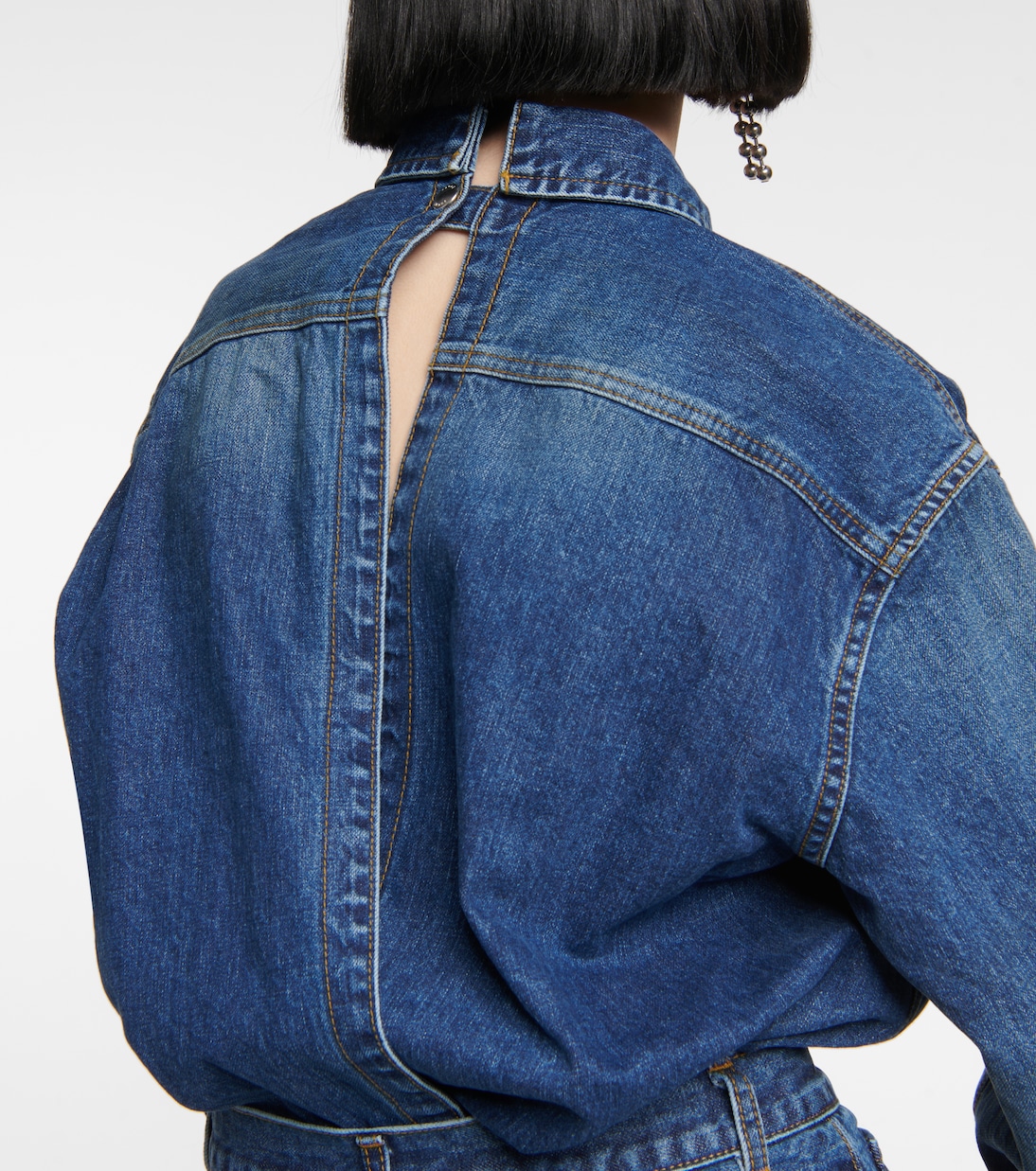 Denim shirt dress | Sacai