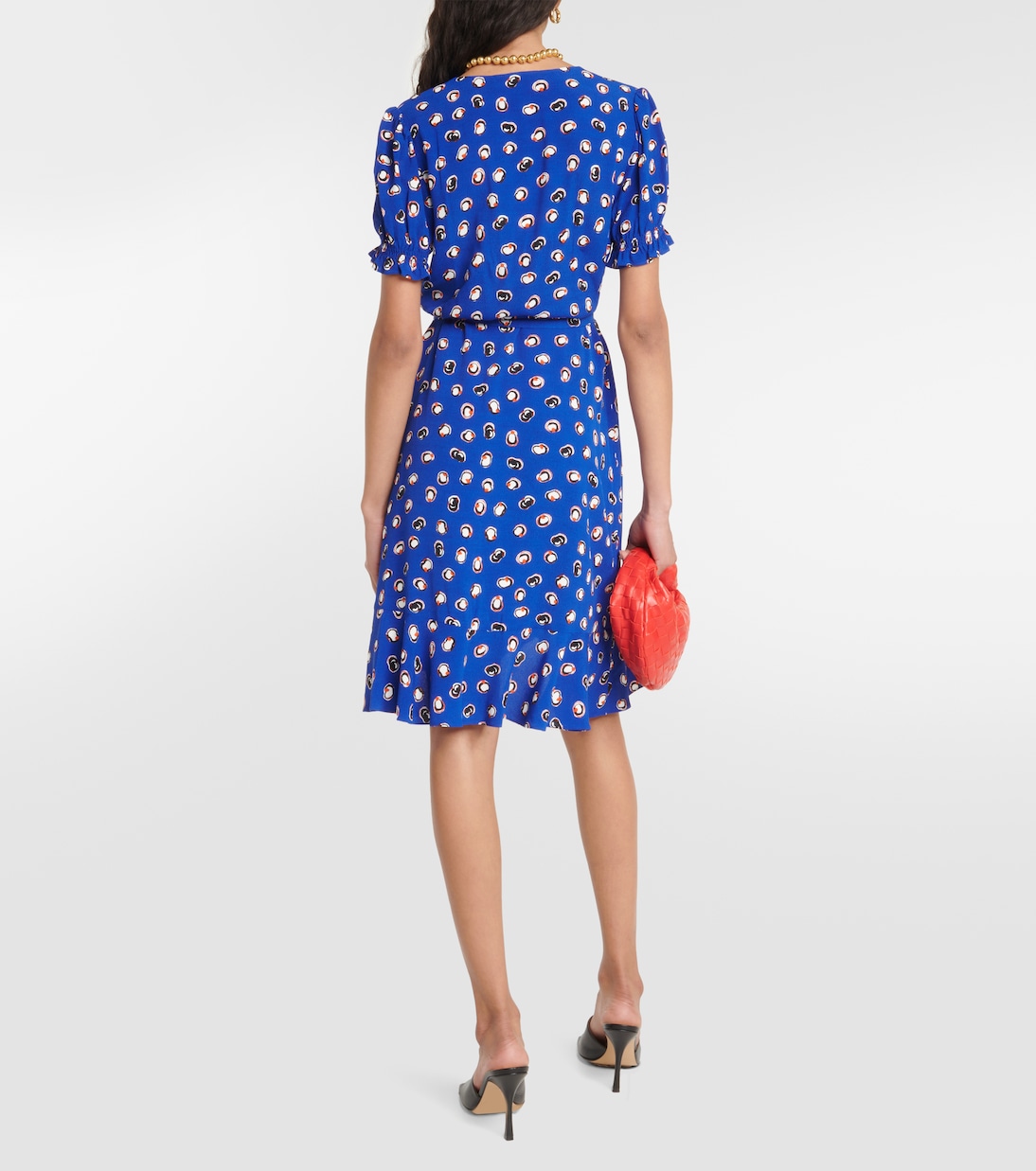 Emilia printed wrap minidress | Diane von Furstenberg