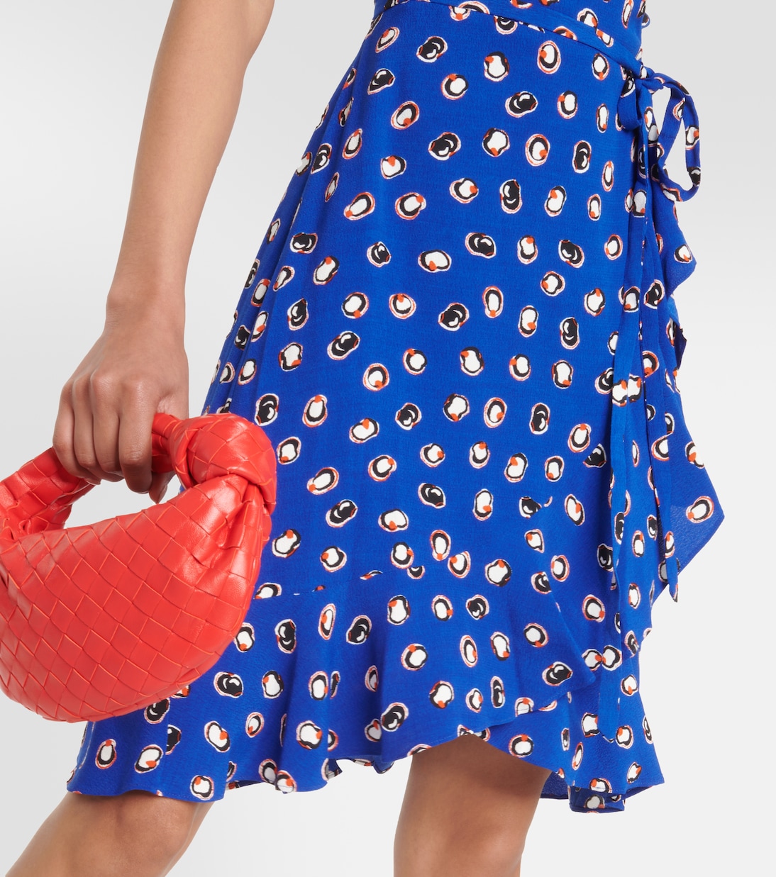 Emilia printed wrap minidress | Diane von Furstenberg
