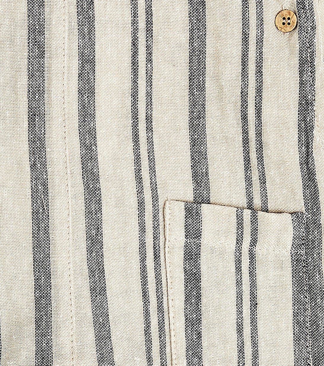 Baby - Salopette Oskar in misto cotone a righe | 1 + in the Family