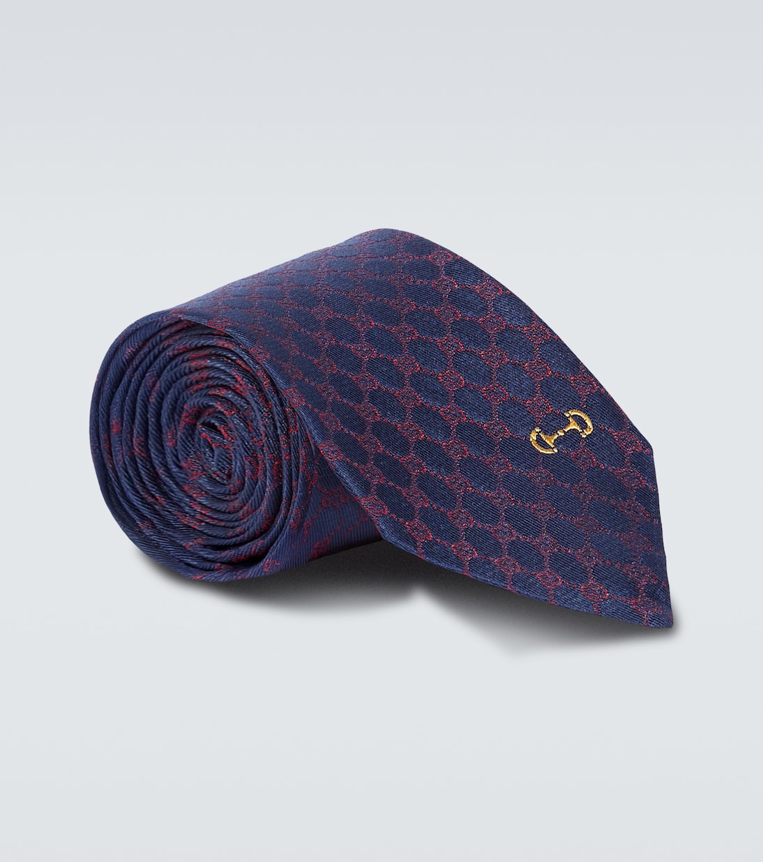 Cravatta in seta jacquard GG | Gucci