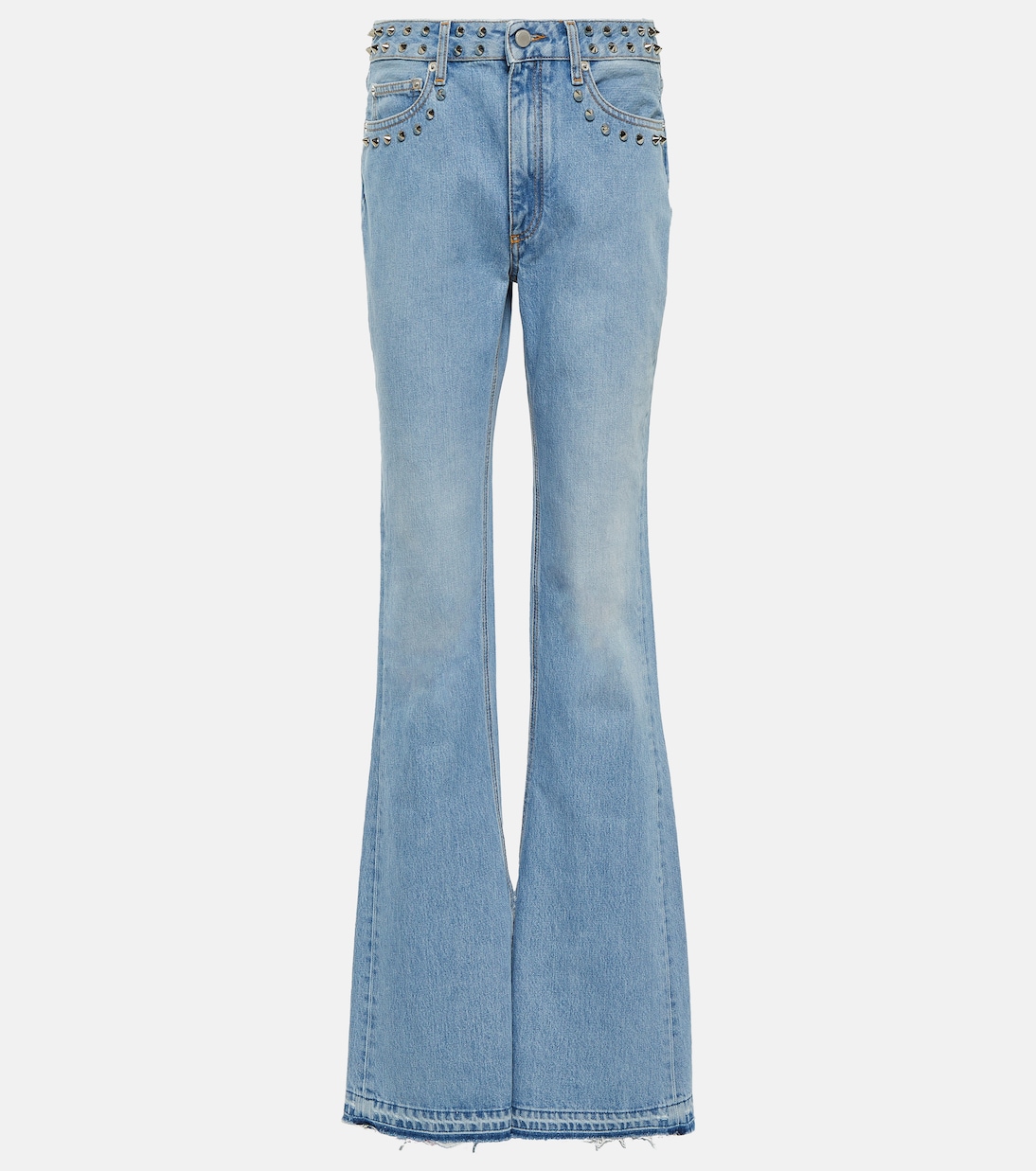 High-rise flared jeans | Alessandra Rich