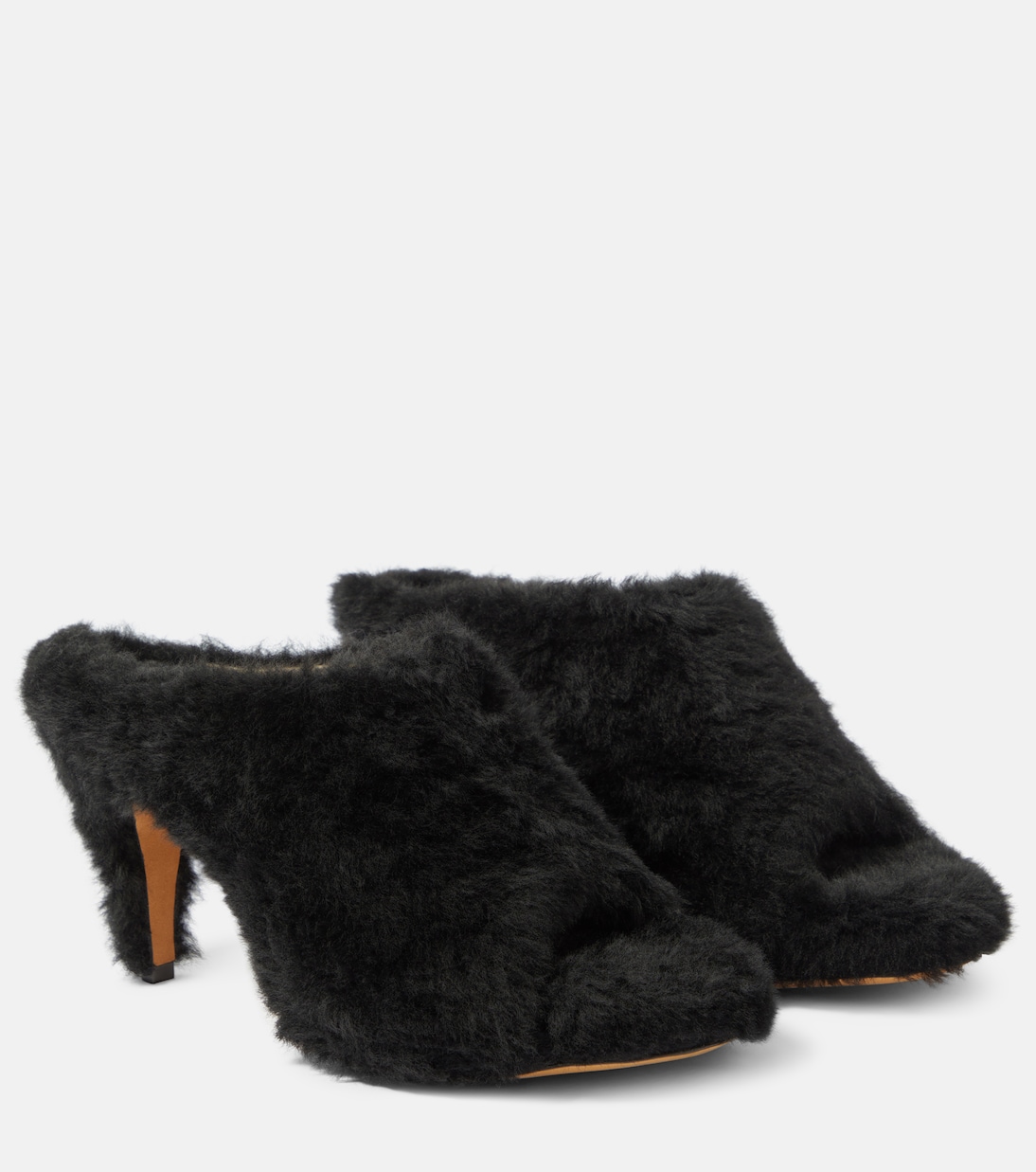 Mules Marion in shearling | Khaite