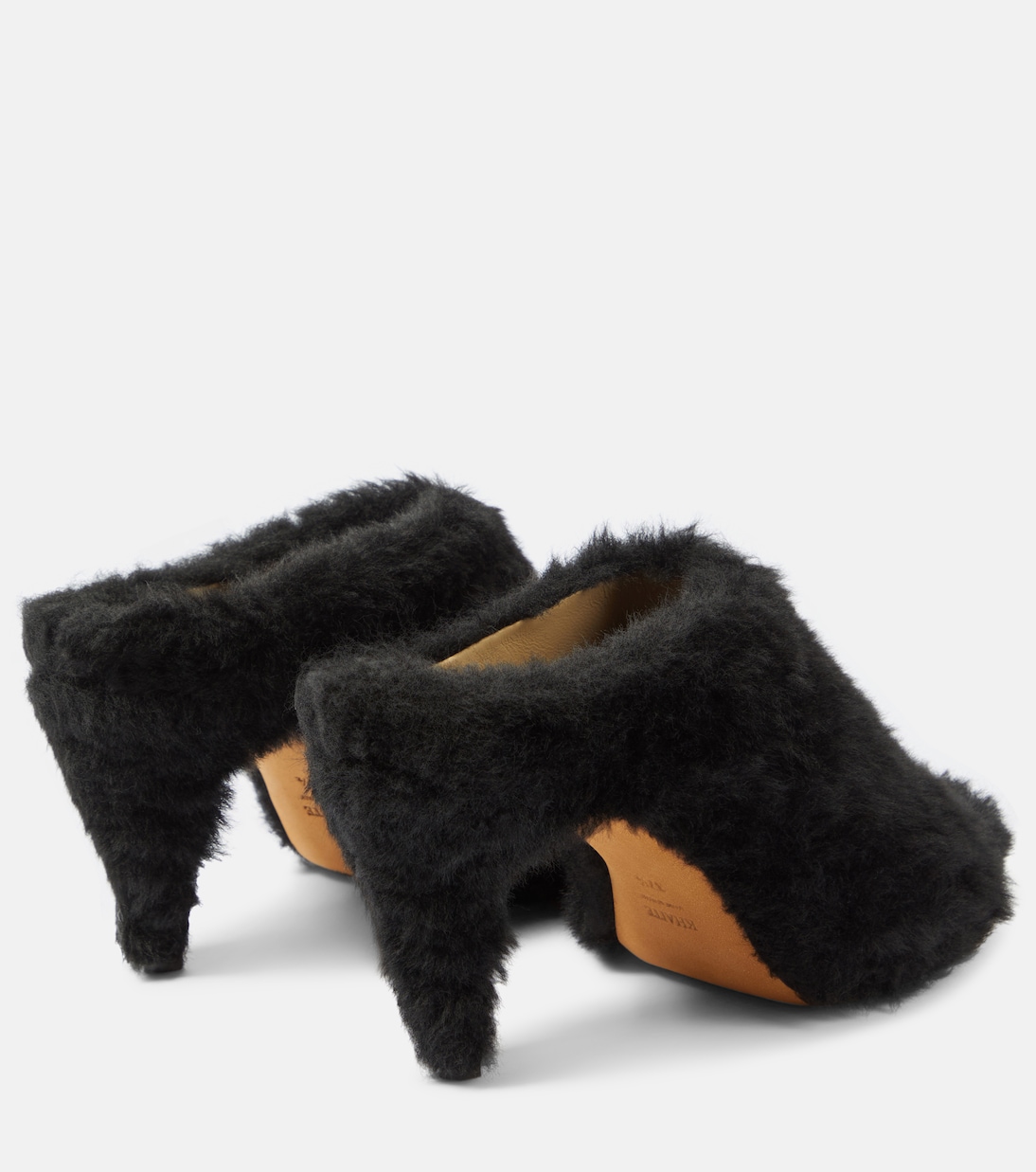 Mules Marion in shearling | Khaite