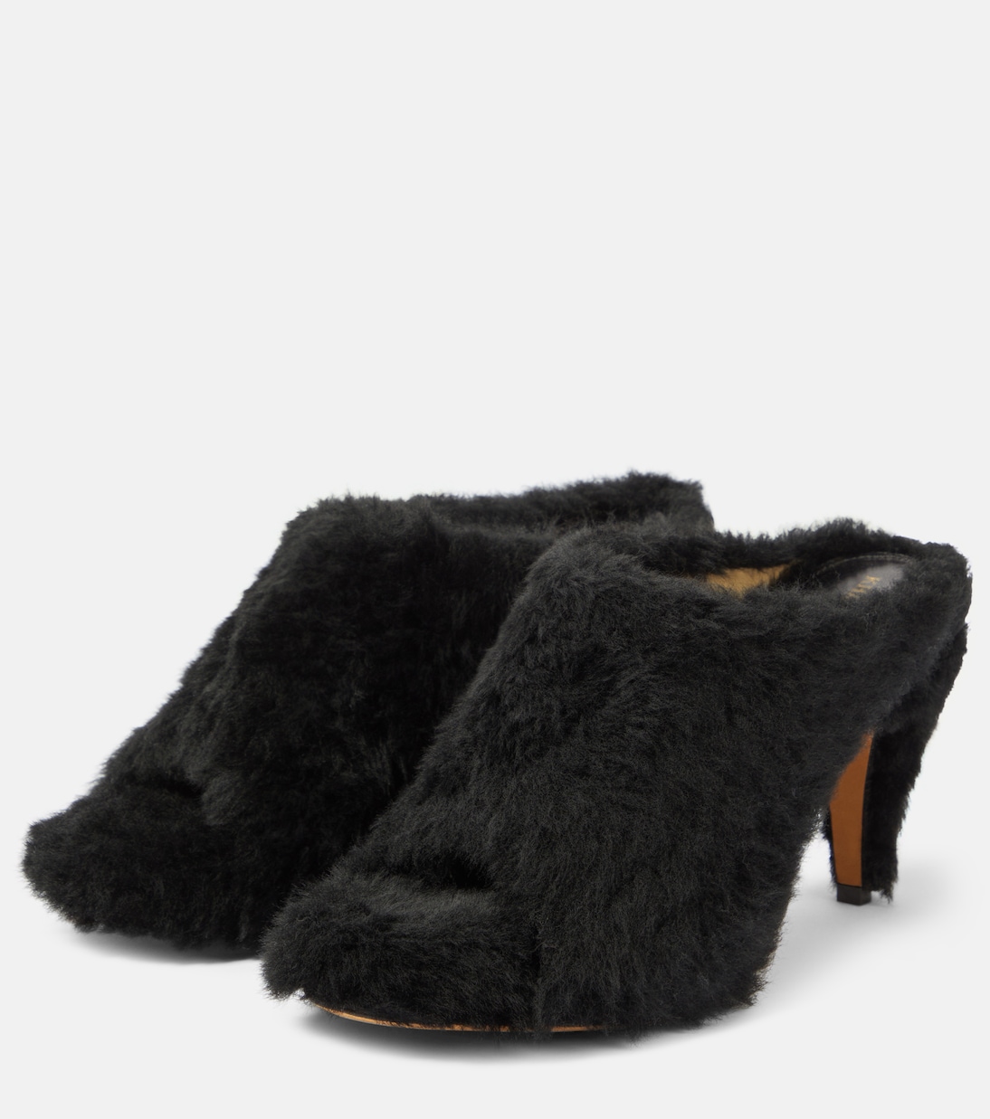 Mules Marion in shearling | Khaite