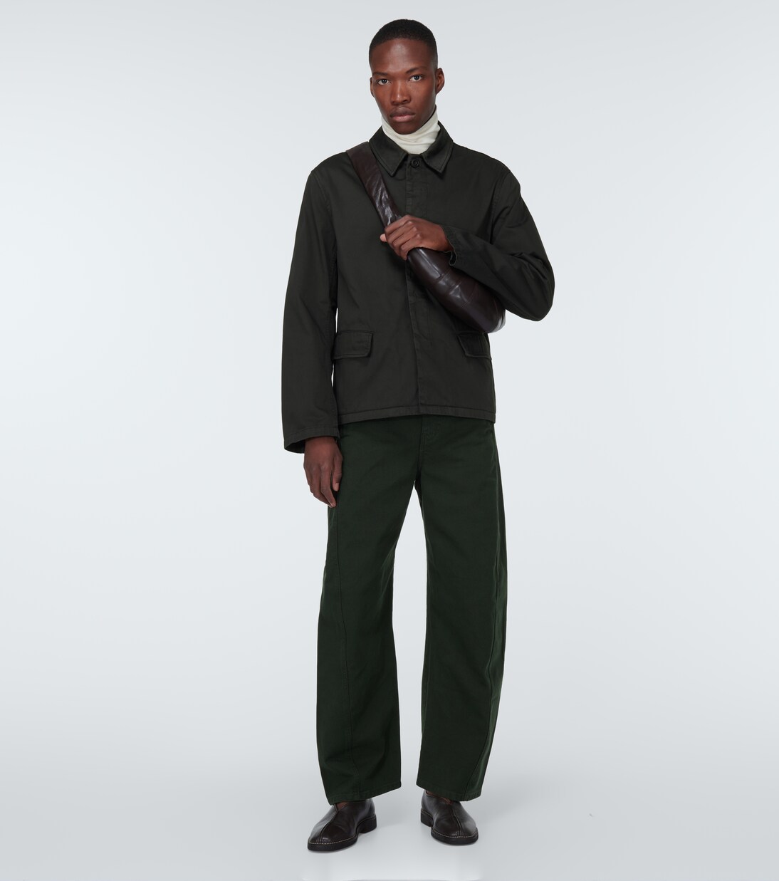 Chaqueta en gabardina de algodón | Lemaire