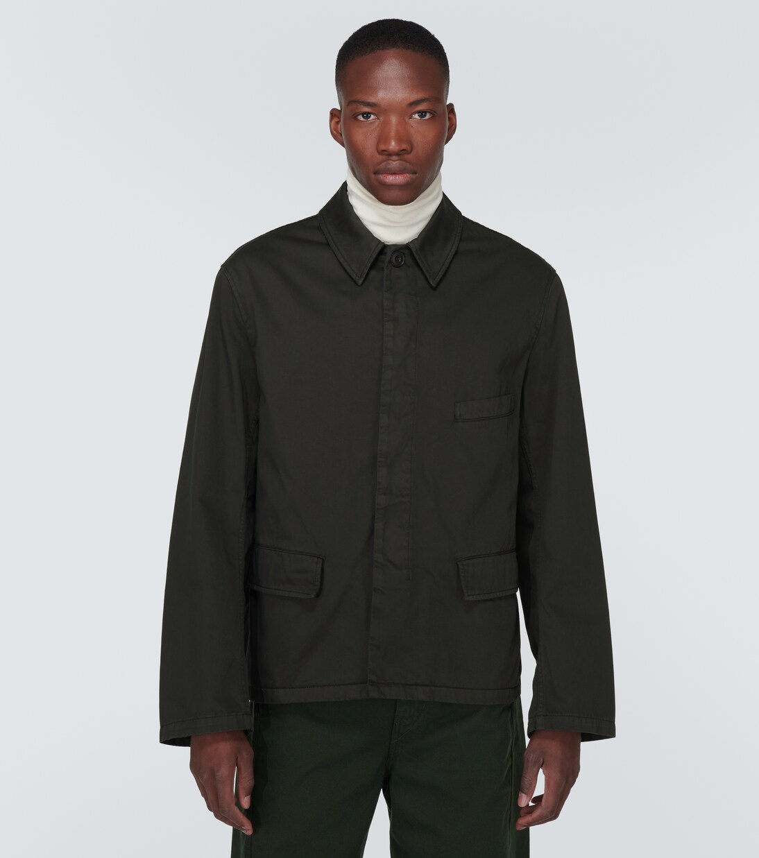 Chaqueta en gabardina de algodón | Lemaire