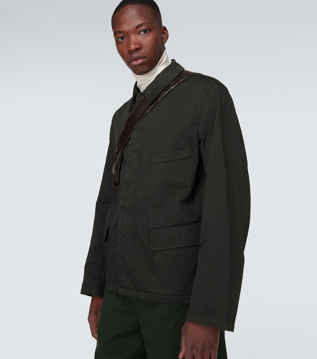 Chaqueta en gabardina de algodón | Lemaire