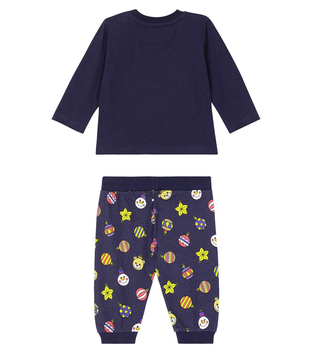 Bébé – Ensemble t-shirt et pantalon imprimés | Moschino Kids