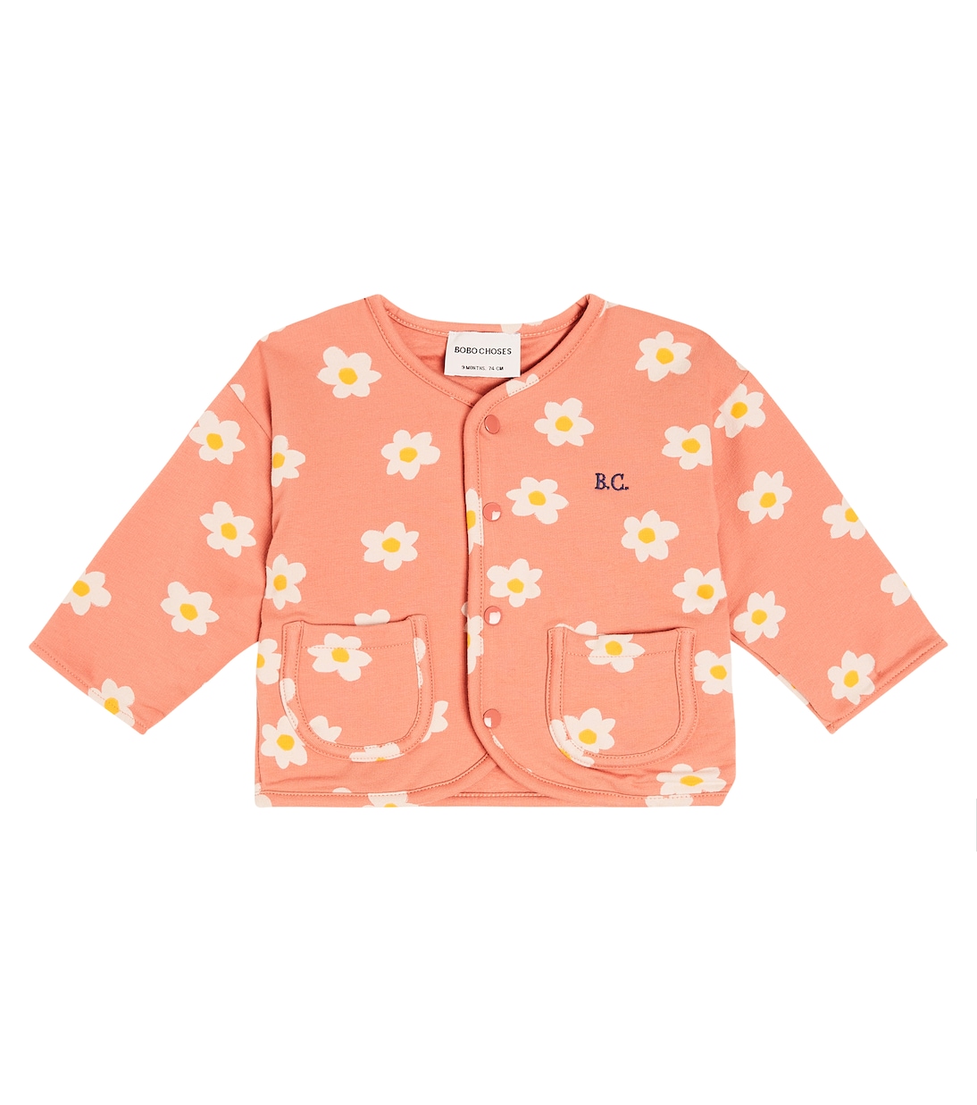 Bebé - chaqueta en mezcla de algodón floral | Bobo Choses