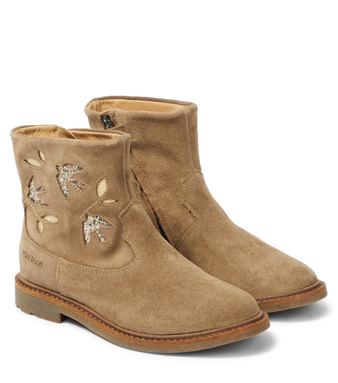 Sister Birdy suede booties | Pom d'Api