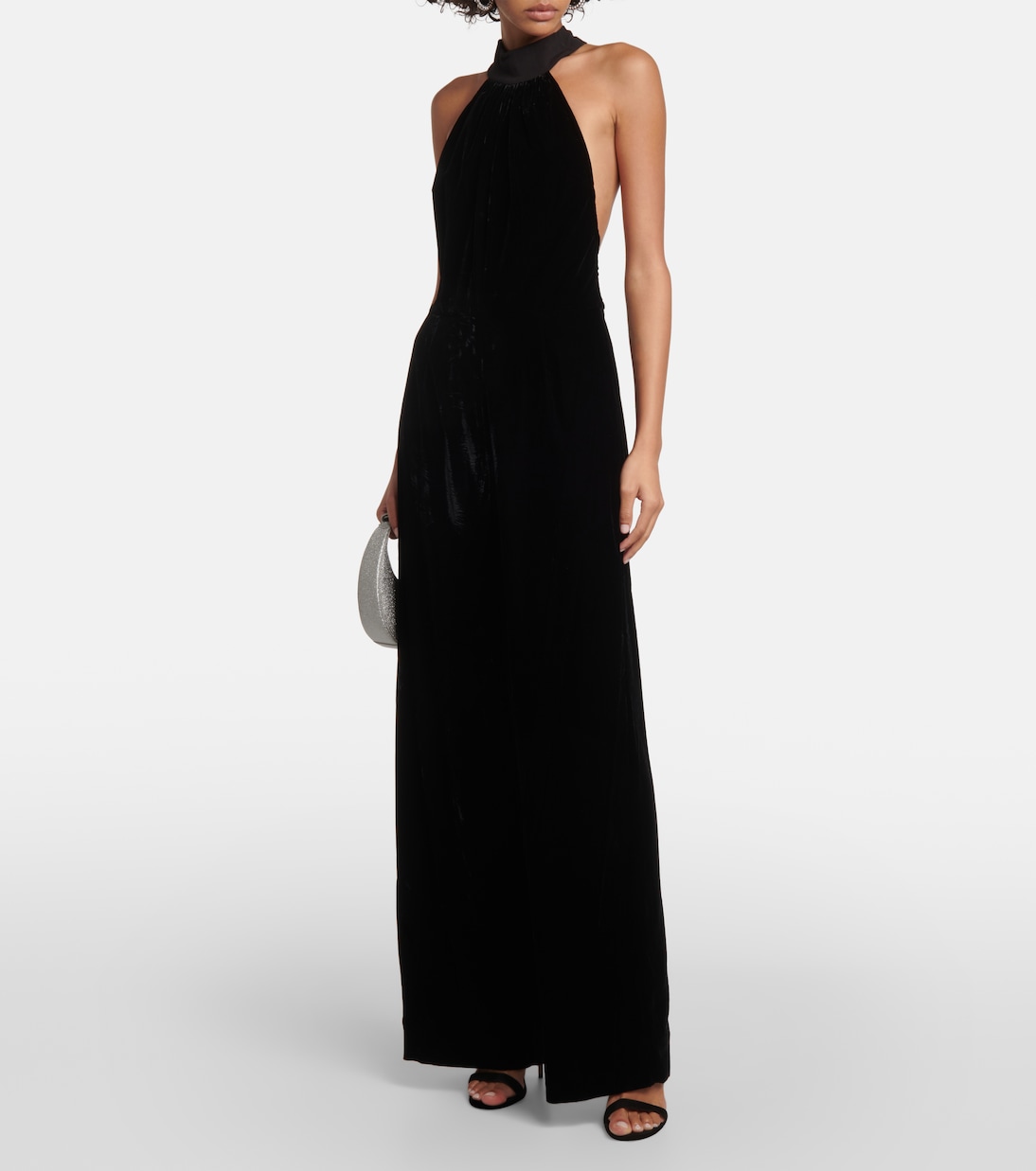 Mono Andress con cuello halter | Staud