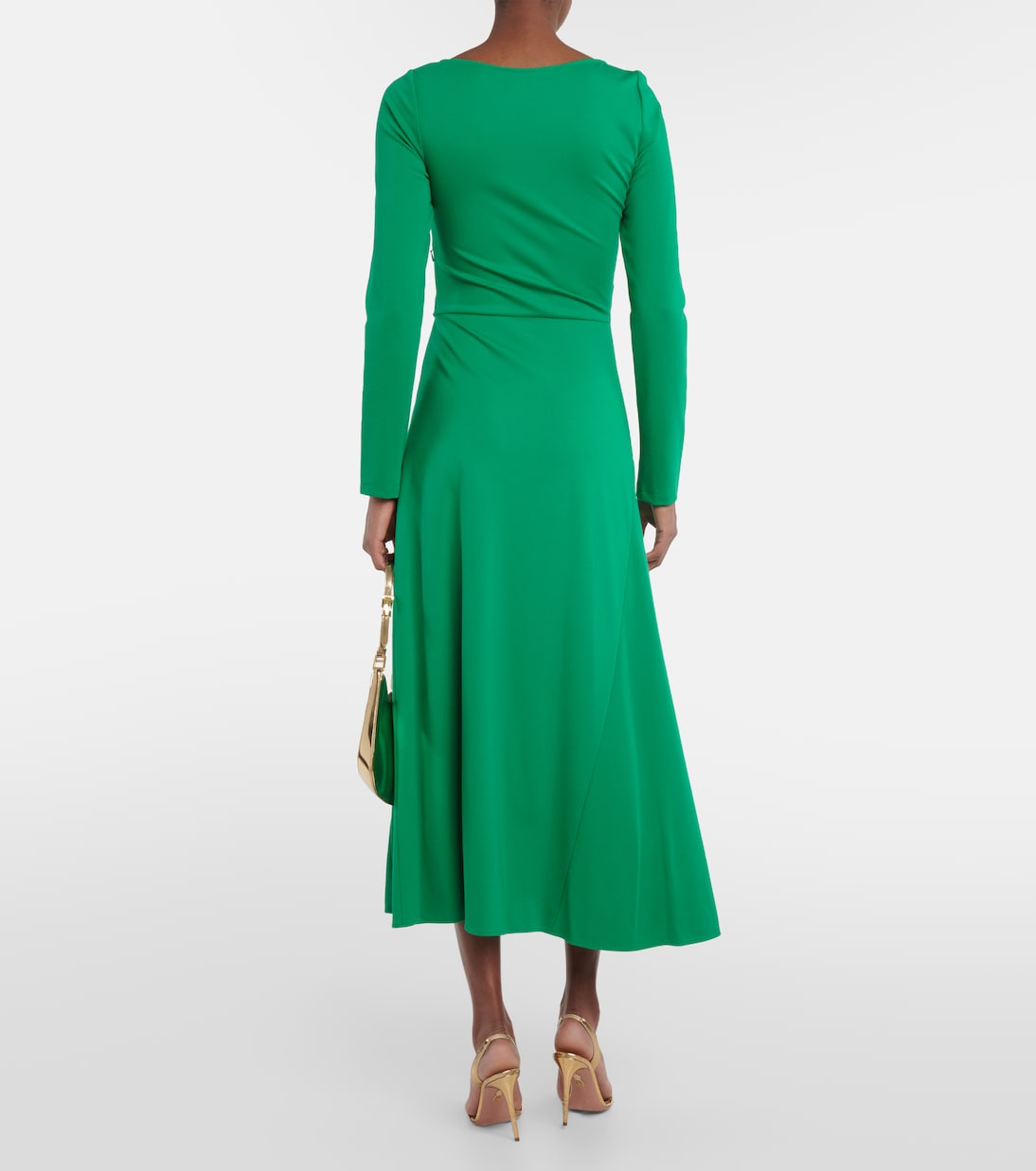 Gathered maxi dress | Dorothee Schumacher
