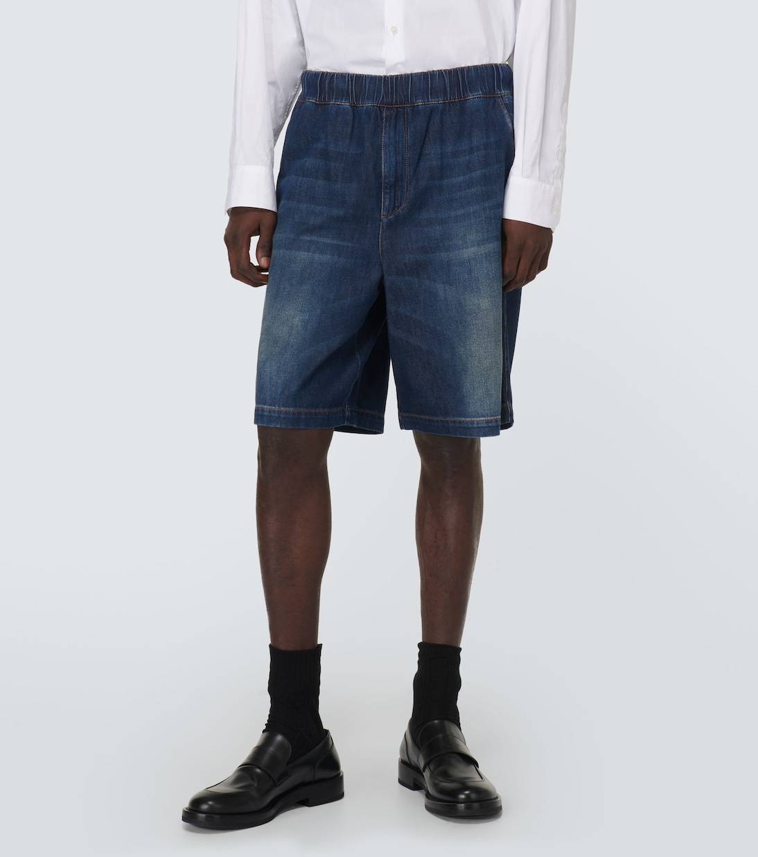 Jeansshorts aus Chambray | Valentino