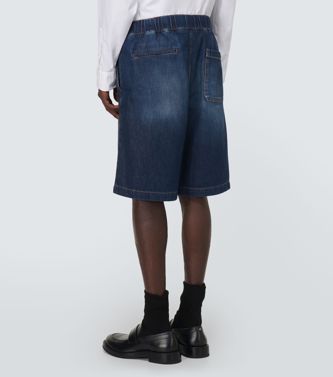 Jeansshorts aus Chambray | Valentino