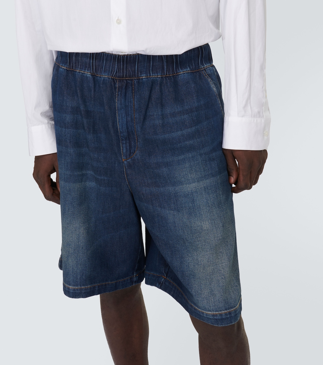 Jeansshorts aus Chambray | Valentino