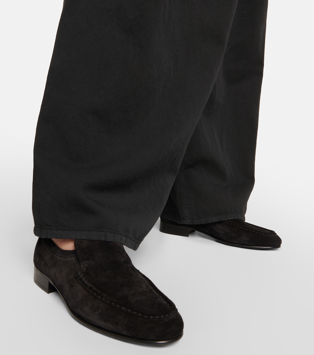 Mocassini New Soft in suede | The Row