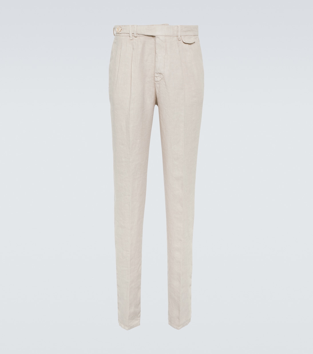 Pantalones slim de lino | Brunello Cucinelli