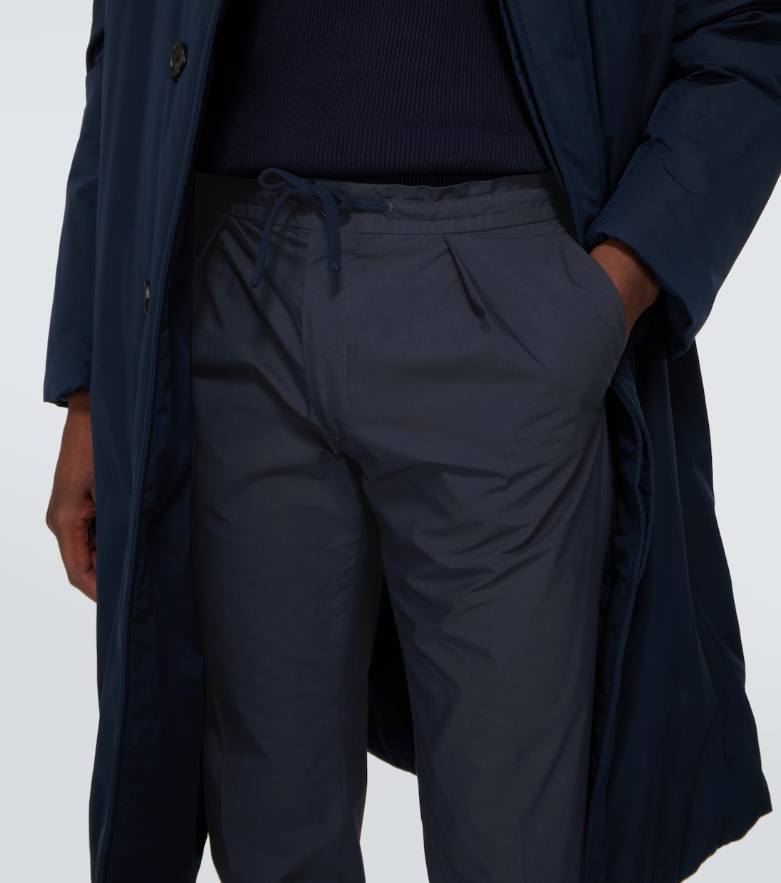 Pantalones slim de mezcla de algodón | Incotex