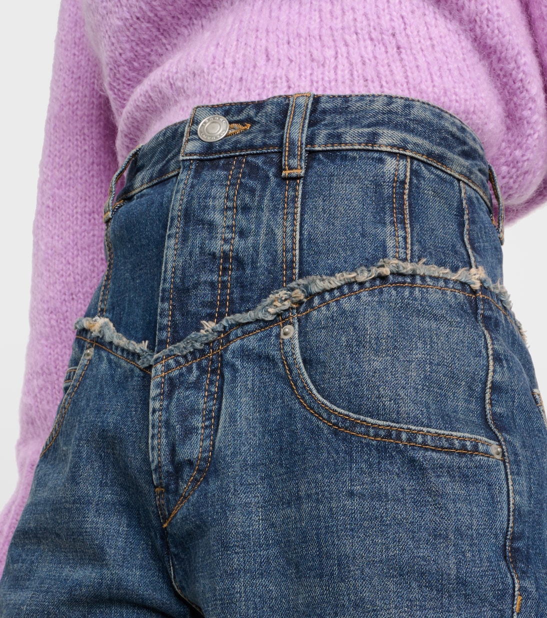 High-rise straight jeans | Isabel Marant
