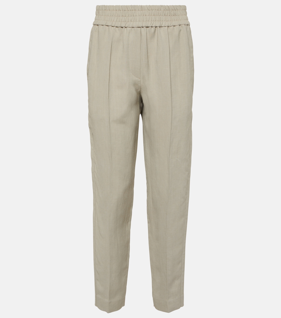 Twill tapered pants | Brunello Cucinelli