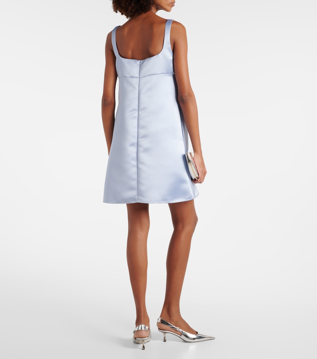 Miniabito in raso con cut-out | Nina Ricci