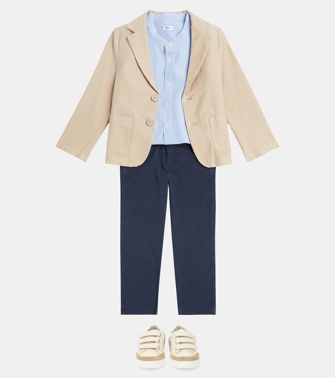 Blazer aus einem Baumwollgemisch | Il Gufo