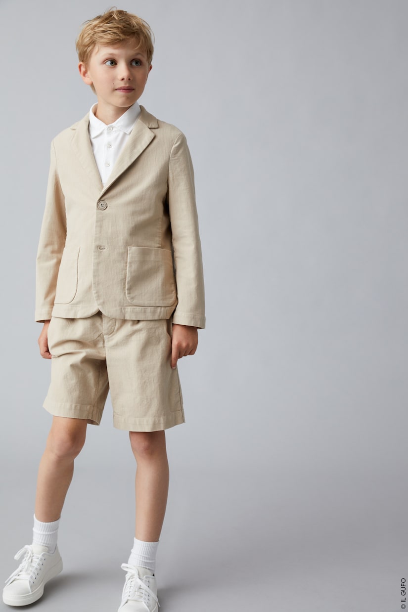 Blazer aus einem Baumwollgemisch | Il Gufo
