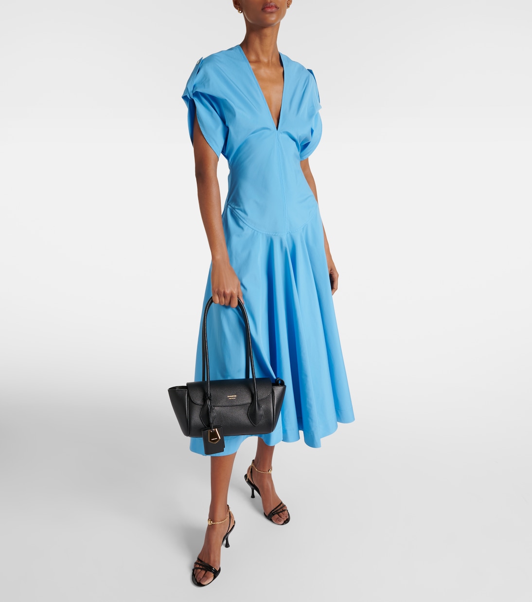 Borsa a spalla East-West in pelle | Ferragamo