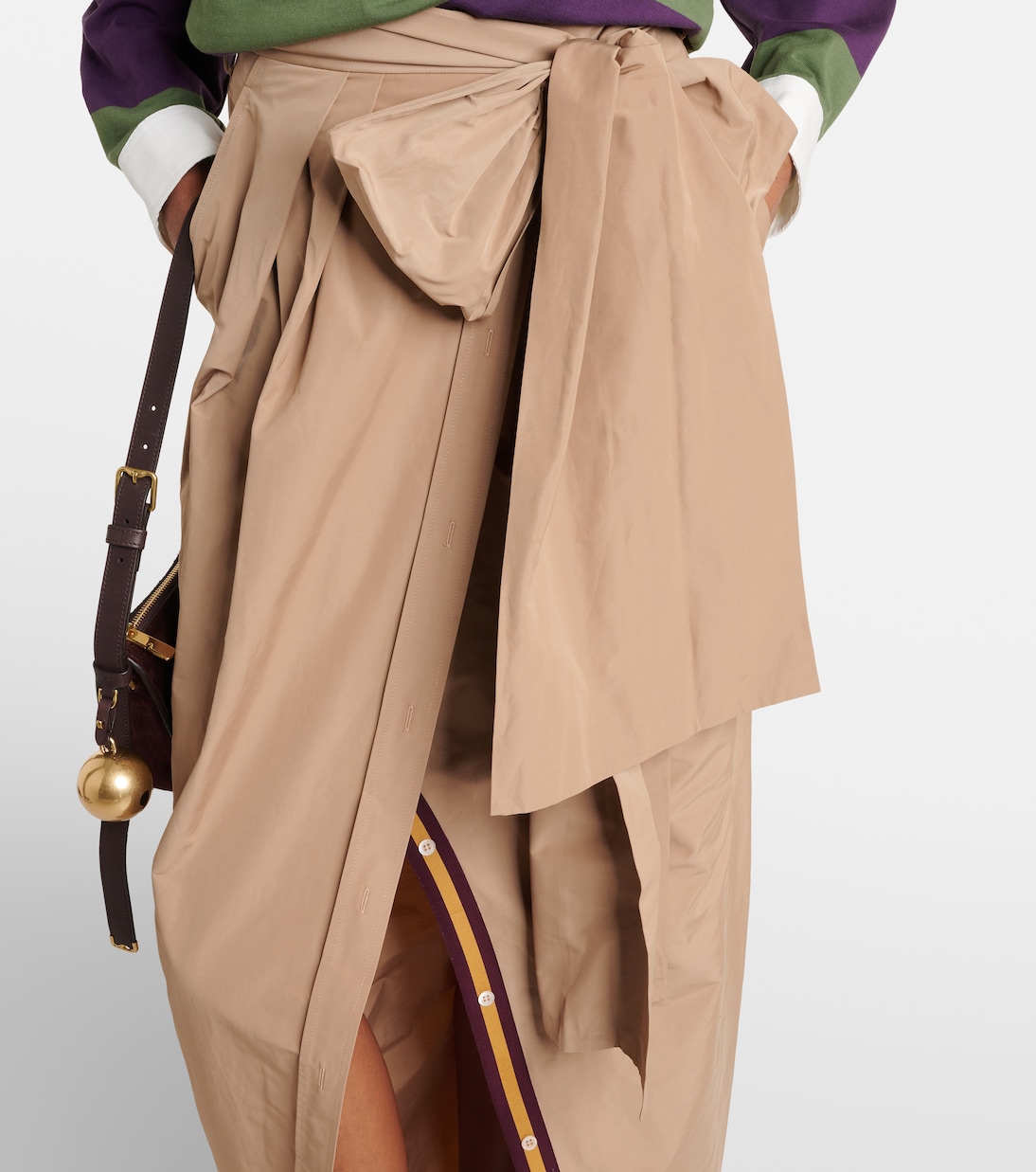 Gonna lunga in misto cotone | Dries Van Noten