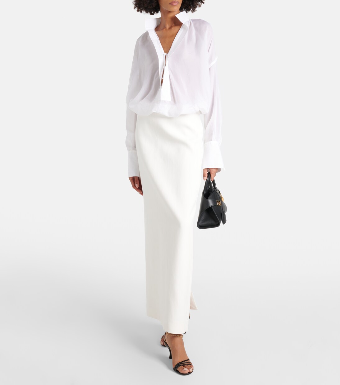 Bridal Maxirock aus Canvas | Ferragamo