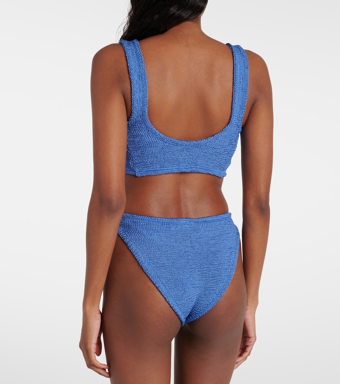 Juno twist-detail bikini | Hunza G