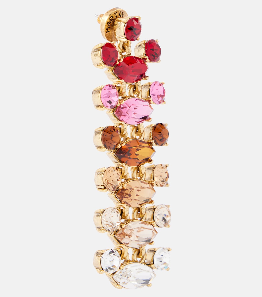 Ohrringe Abstract Branch mit Kristallen | Oscar de la Renta