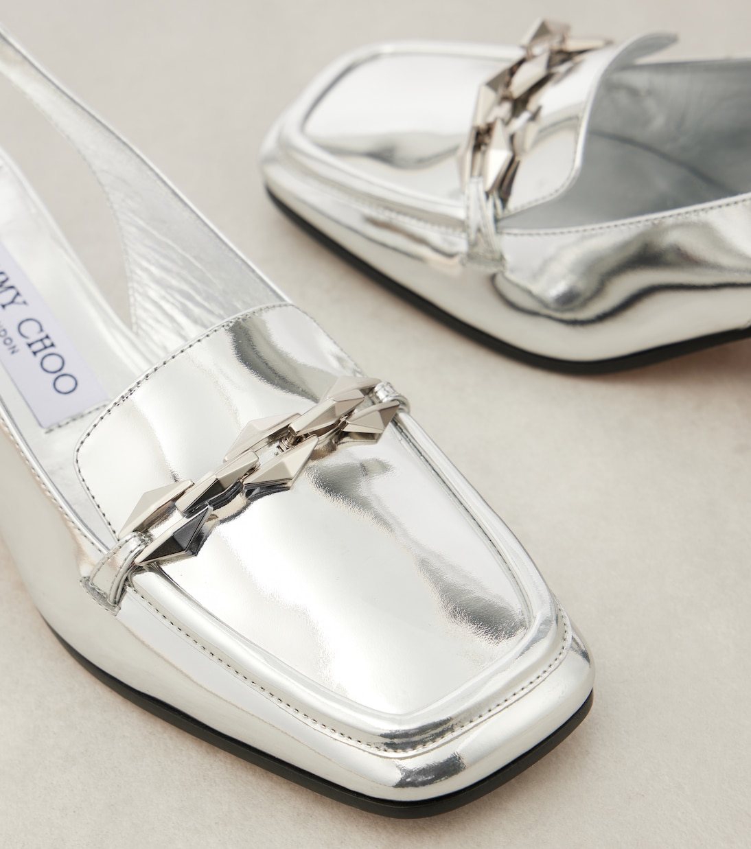Pumps slingback Diamond Tilda in pelle | Jimmy Choo