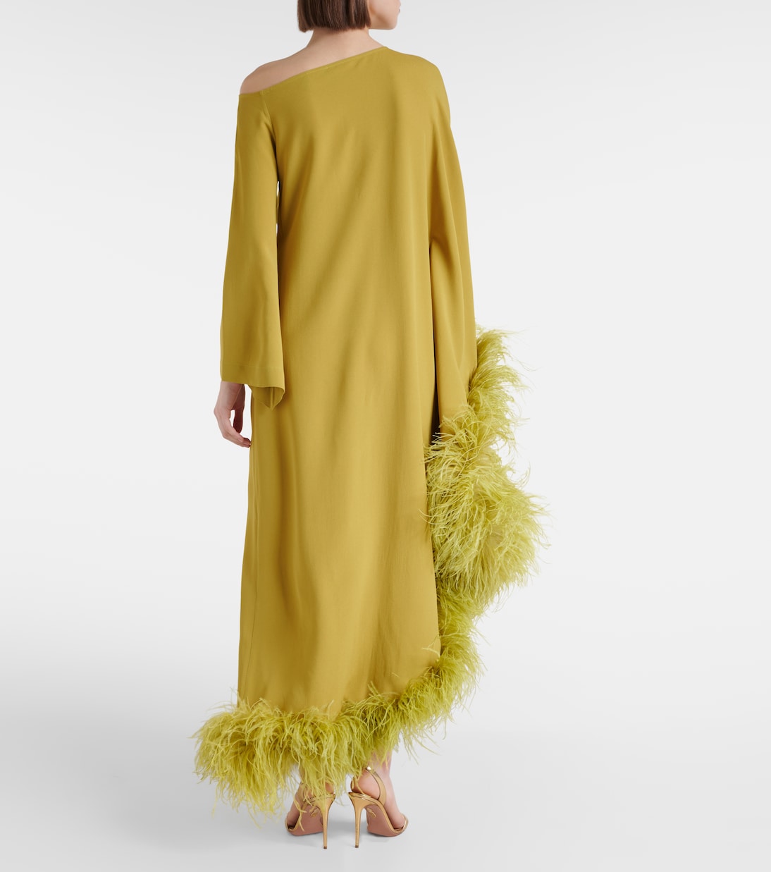 Ubud Extravaganza feather-trimmed gown | Taller Marmo