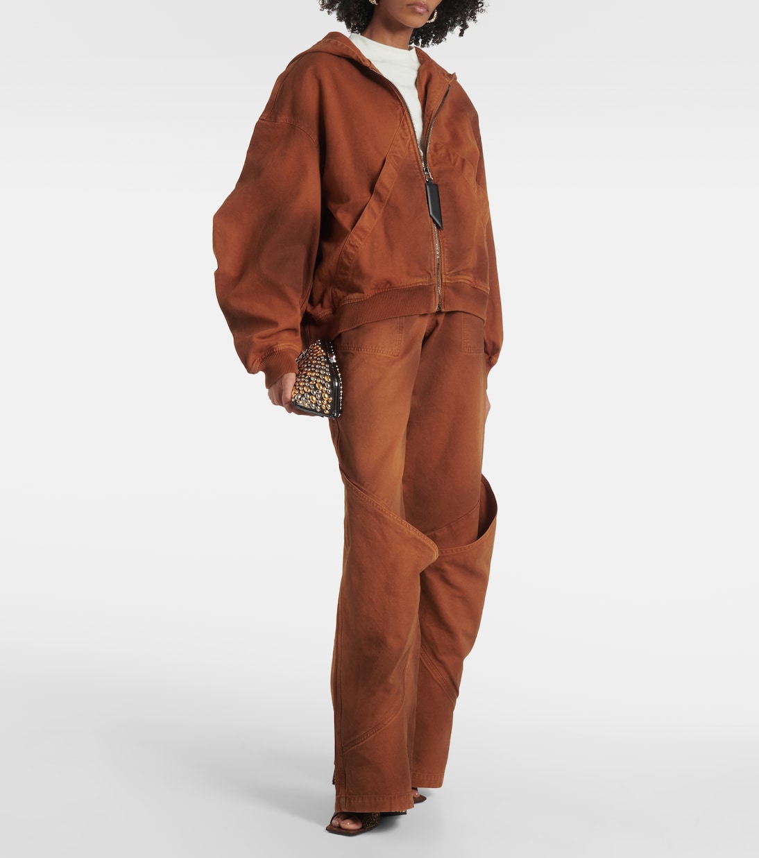 Mules Devon 85 in pelle stampata | The Attico