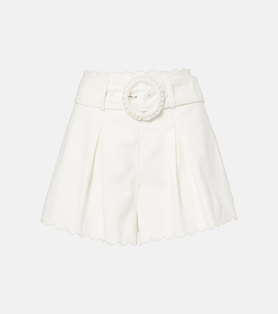 Shorts Festone in cotone a vita alta | Farm Rio