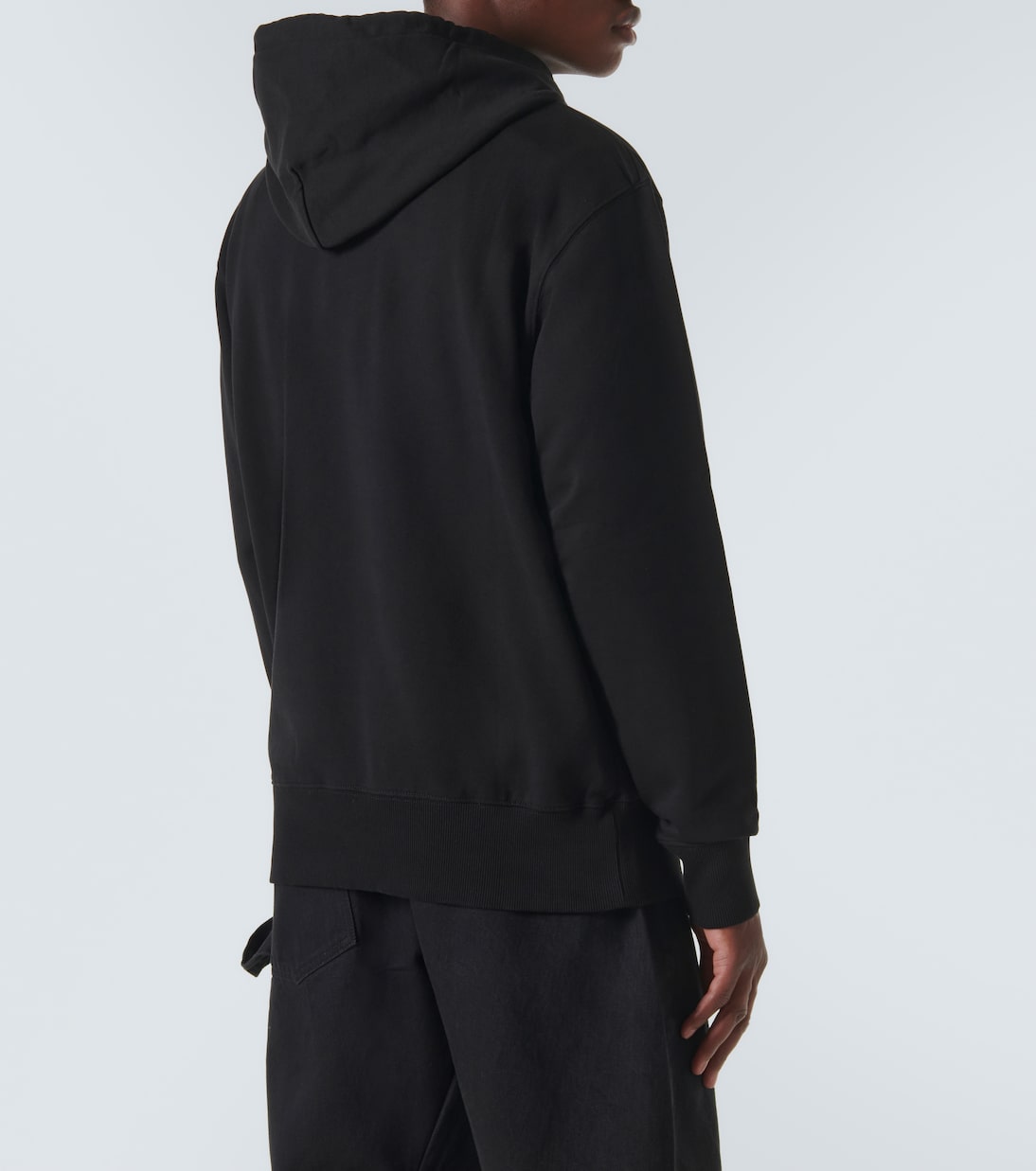 Felpa in jersey di cotone con cappuccio | JW Anderson